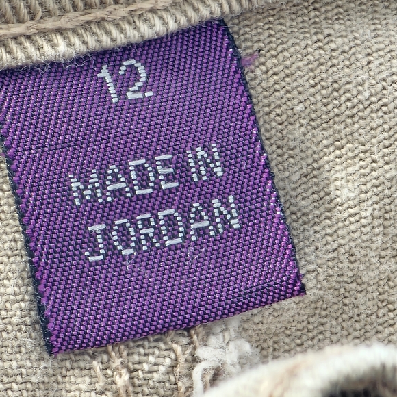 Gloria Vanderbilt Beige Straight Leg Jeans - Picture 3 of 4